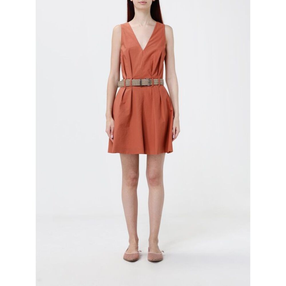 Brunello Cucinelli Dress Woman Orange